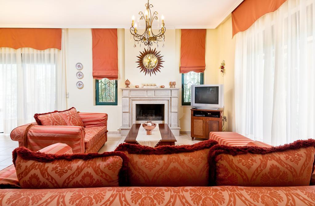 Villa Vallia - Villa Marina Kato Galatas Eksteriør billede